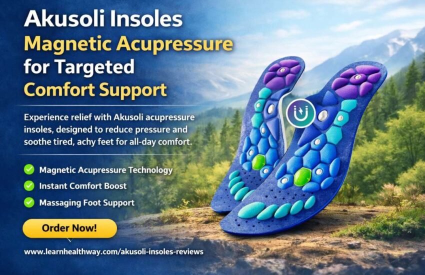 Akusoli Magnetic Acupressure Insoles
