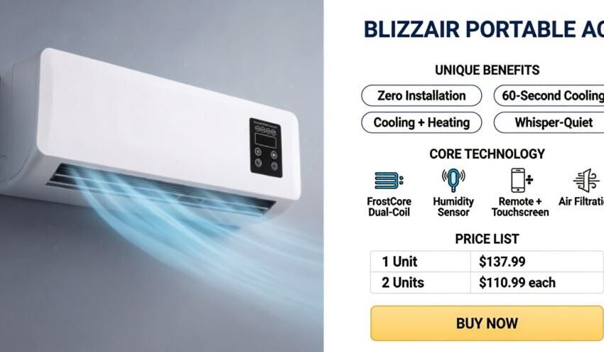 BlizzAir Portable AC