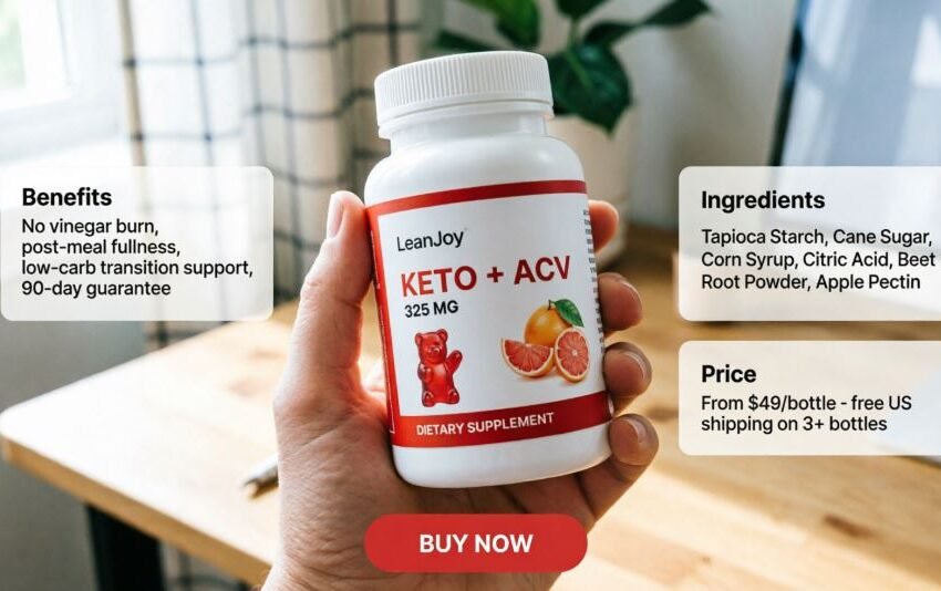LeanJoy ACV Gummies Review